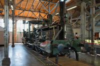 Dampflokomotive in der Lokwelt Freilassing