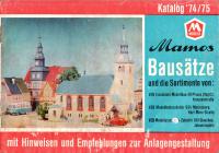 Bausatz Kirche Börnichen im Mamos-Katalog