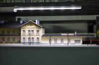 Modelleisenbahn Bahnhof in Ried 2021